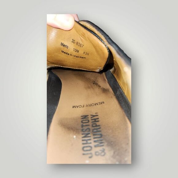 Johnston & Murphy Holden Plain Toe Oxford Shoe size 10 M Style 20-8367 - Picture 17 of 17